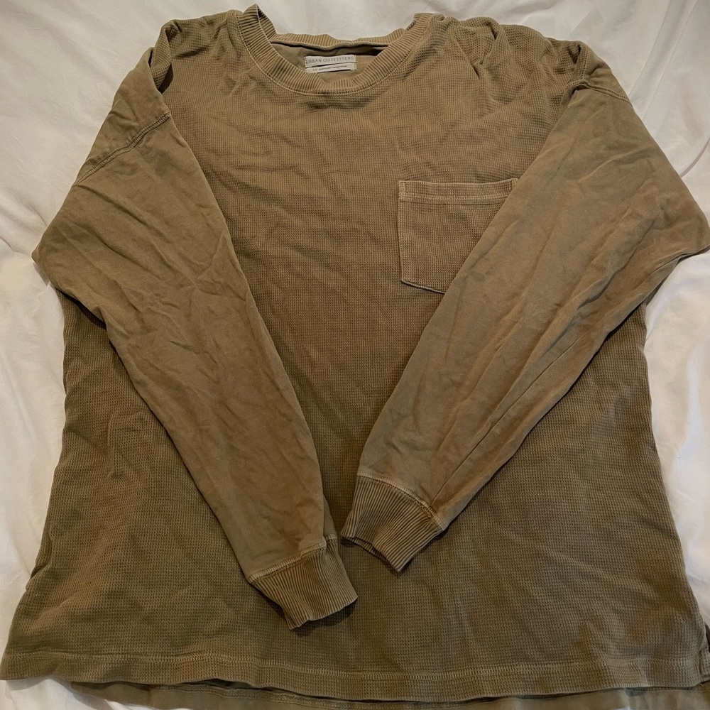 Urban Outfitters comfy olive lounge shirt
